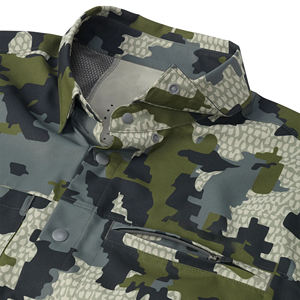 Cómoda camisa de sublimación transpirable Venta caliente peso ligero de talla grande camisas de hombre 100% algodón hombres camisa de sublimación - Product Image 3