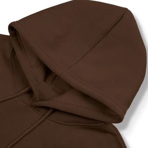 Sweat à capuche lourd imprimé numériquement pour hommes Design personnalisé Pull Over Sweat à capuche à poche kangourou Motif solide Tissu doux et confortable - Product Image 3