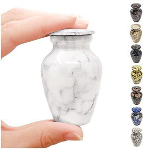 Urne funéraire en aluminium 100% pour cendres, grande quantité, meilleur prix du marché - Product Image 1