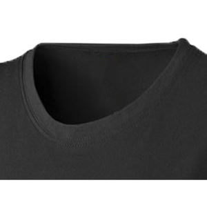 T-shirt en molleton respirant éco-responsable pour femme, col rond brodé, manches courtes, coupe classique, personnalisable - Product Image 2