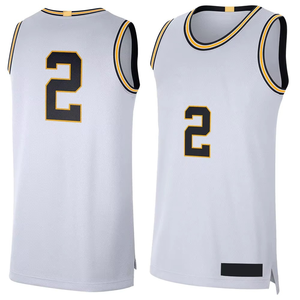 Camiseta de Baloncesto Personalizada con Sublimación 100% Poliéster, Logotipo OEM, Uniforme sin Mangas de Malla Transpirable, Número Personalizado, Ropa de Equipo - Product Image 1