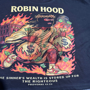 Ggsport เสื้อยืดบ็อกซี่โอเวอร์ไซส์ผ้าฝ้ายคอมบ์300ออกแบบได้ตามที่ต้องการเสื้อยืดแนวสตรีทเฮฟวี่เวทพิมพ์ลายโลโก้ได้ตามต้องการ - Product Image 5