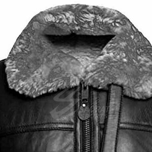 High Quality <b>Shearling</b> Leather <b>Jacket</b> Customized Logo Design Winter <b>Jacket</b> Fashion Clothing <b>Shearling</b> Leather <b>Jacket</b> <b>For</b> <b>Men</b> - Product Image 6
