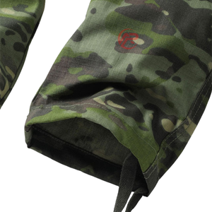 Nouveauté Pantalons pour hommes Impression de logo personnalisé Matériau en coton et polyester léger Taille moyenne devant plat droit - Product Image 3