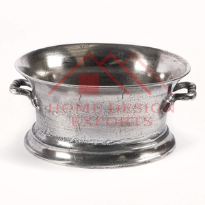 Champagne Nickel Plated <b>Ice</b> <b>Bucket</b> Wine Solid Aluminum <b>Gold</b> Wine Cooler for Bar Party Decor/Large Beverage Tub - Product Image 2