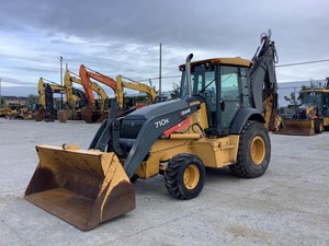 รถตักแบคโฮมือสอง ปี 2017 ยี่ห้อแคทเทอร์พิลลาร์ รุ่น 710K รถตักหน้าขนาดเล็ก พร้อมชิ้นส่วน MOOG มอเตอร์และลูกปืน รับน้ำหนักได้ 200 ตัน ขาย - Product Image 5