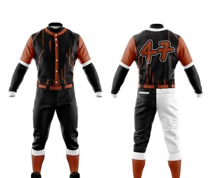 Fabricación de Uniformes de Béisbol Personalizados en Material Transpirable, Precio Económico, Ligeros, Tallas Grandes, Ropa Deportiva Unisex - Product Image 1