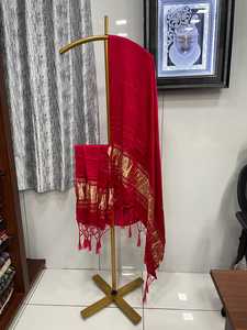 ผ้าพันคอพิมพ์ลาย Bandhani ทำจากผ้าไหม gajji แบบนุ่มผ้าพันคอสตรีสไตล์พื้นเมืองพิมพ์มือหนักผ้าพันคอสำหรับงานแต่งบ้านดิวาลี - Product Image 4