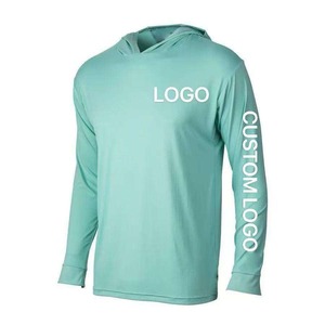 Sweat à capuche de performance pour homme, respirant, anti-humidité, antibactérien, imperméable, UPF 50+, séchage rapide, bambou, élasthanne, avec trou pour le pouce - Product Image 5