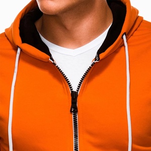 Sweats à capuche à séchage rapide et respirant avec logo pour hommes, teinture unie, saison d'hiver en usine, service OEM - Product Image 5