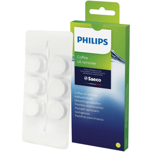Philips Saeco-Dissolvant d'huile à café 18 comprimés CA6704/10 (3 paquets de 6 comprimés) - Product Image 1
