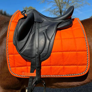 Tapis de selle équestre scintillant ombré avec doublure en maille à séchage rapide et bordure à double cordon - Product Image 3