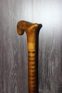 Bastón de Madera de Diseño Personalizado con Mango de Corcho, Mango en T, Telescópico, Duradero, Capacidad de 250 Libras, para Personas Mayores Unisex, Uso en Exteriores - Product Image 6