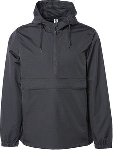 Chaqueta cortavientos para hombre con capucha impermeable a prueba de viento transpirable prendas de vestir exteriores para uso diario casual o viajes con OEM - Product Image 2