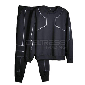 Chándal de dos piezas de algodón 550 GSM para entrenamiento de tecnología de gimnasio para hombre, conjunto de dos piezas de algodón 100%, ropa deportiva, chándal de entrenamiento - Product Image 1