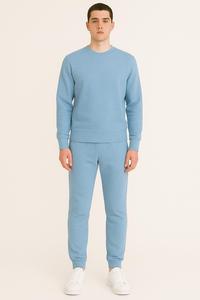 OEM Hombres Boxy Hoodie 400Gsm French Terry Layer Algodón Ropa de calle personalizada 500 Gsm Sudadera con capucha recortada con patrón sólido - Product Image 4