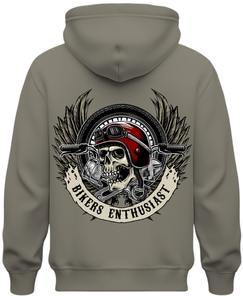 Sweat à capuche unisexe imprimé élégant en molleton 100 % coton style vintage, pull tendance pour homme et femme, idéal pour un look urbain estival et hivernal au quotidien - Product Image 1