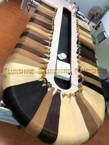 Cabello crudo vietnamita birmano sin procesar virgen natural recto ondulado vendedores vietnamita cutícula alineada - Product Image 2