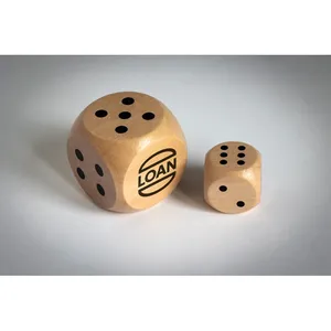 Personalized Wooden DADIN <b>Dice</b> Schima Gadgets - Product Image 5