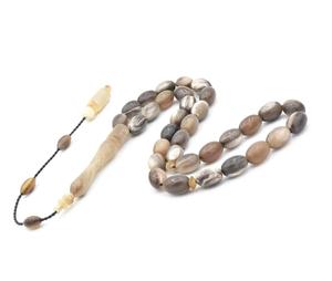 Excellente qualité corne de buffle bat Tasbih Tasbih perles de prière musulmanes Misbaha pour islamique pour les prières musulmanes pendant le Ramadan - Product Image 1