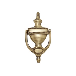 Poignée de porte en laiton antique de designer pour porte principale, décoration d'entrée classique artisanale - Product Image 6