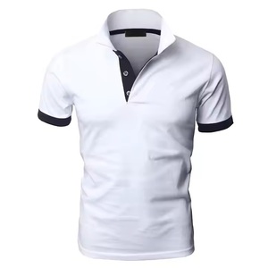 T-shirt polo pour homme avec design et logo personnalisés Fabriqué à partir de tissu doux au Pakistan 100% coton pour homme - Product Image 4