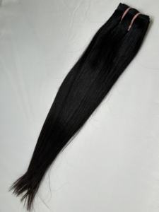 Extensiones de cabello humano de trama recta natural sin procesar - Product Image 6