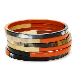 DEIVEN BUFFALO CORN fait à la main de luxe en gros naturel Buffalo boeuf vache corne bracelet bijoux de mode pour hommes et femmes - Product Image 3