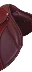 Selle de saut anglaise de qualité d'exportation, en cuir, selle d'équitation, durable, fabricant professionnel d'équipements équestres en Inde - Product Image 4