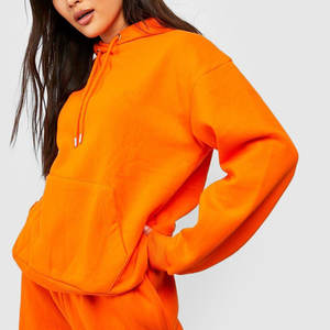 Survêtement personnalisé pour femme avec doublure polaire, ensemble de jogging à capuche, tenue de sport, couleur personnalisée, livraison aérienne - Product Image 2