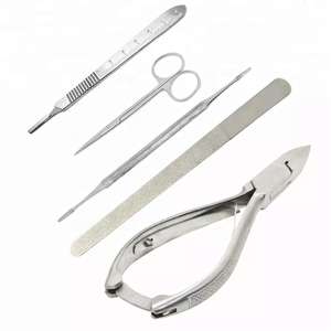 Coupe-ongles professionnel Pinces à cuticules Pinces de pédicure Instruments de podologie en acier inoxydable PAR ANAAIF - Product Image 2