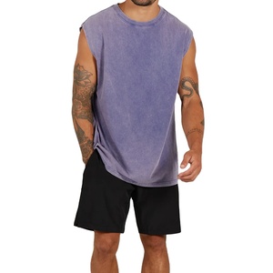 Camiseta sin Mangas de Alta Calidad para Hombre con el Último Diseño, Ropa Deportiva Transpirable de Punto para Venta en Línea, Estilo Casual - Product Image 4