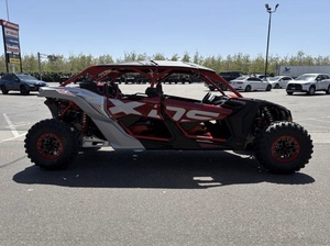4WD 4จังหวะพร้อม smartshox fiery สีแดง HYPER SILVER UTV 2025 canam maver X3 MAX xrs Turbo RR - Product Image 3