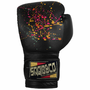 Gants de kickboxing noirs, gants d'entraînement en cuir Top Sale, gants de boxe et gants MMA pour hommes - Product Image 6