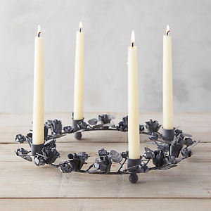 Bougeoir d'intérieur de noël en fer forgé - Product Image 6