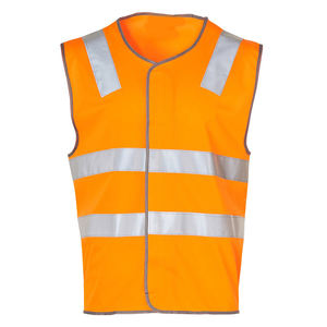 Chaleco de Seguridad Reflectante de Alta Visibilidad con Logotipo Personalizado para Tráfico y Construcción, para Hombre - Product Image 6