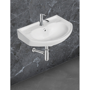 Fregadero de lavabo de forma ovalada de tamaño pequeño de diseño de lujo sostenible de calidad superior del exportador indio de un solo orificio para hotel en casa - Product Image 1