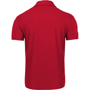Polo Rojo Sólido para Hombre, Camisa Cómoda para Uso Diario, Fabricante OEM ODM - Product Image 3