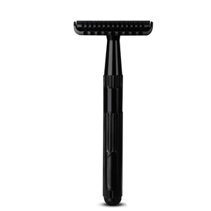 Venta caliente ANAAIF profesional plegable peluquería maquinilla de afeitar recta con mango de madera al por mayor acabado en polvo de seguridad - Product Image 1