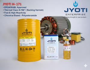 Vernis isolant de classe H pour moteur électrique haute tension, vernis de classe H JYOTI H-171, polyesterimide, durcissement rapide, vernis de support - Product Image 4