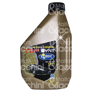 ACEITE MOTOR TOP SYNT LUBEX Formato 1 lt. Lubricante sintético 100% 5W40 Para motores: gasolina, Turbo gasolina, - Product Image 1