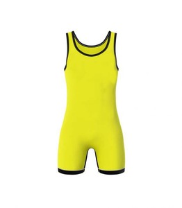 Costumes de lutte personnalisés-sublimés par teinture, couleurs et dessins de club (200gsm Poly/Spandex) -Concevez votre propre design - Product Image 4
