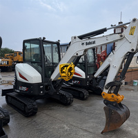   Mini-excavatrice E35 de 3,5 tonnes, excavatrice compacte sur chenilles, excavatrice hydraulique à vendre