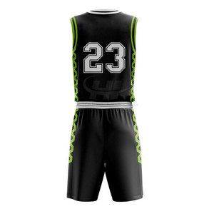 Uniforme de Baloncesto Personalizado HAZZBY INTERNATIONAL, el Más Vendido, con Logotipo Personalizado, Tejido de Poliéster Transpirable, Hecho en Pakistán - Product Image 3