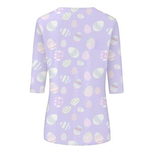 T-shirt slim fit 100 % coton pour femme, sur mesure, style décontracté, avec boutons décoratifs, respirant et écologique – Nouvelle collection en gros - Product Image 5
