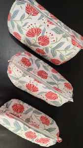 Bolsas de aseo estampadas con serigrafía, hechas a medida, ideales para reventa y aptas para promociones y regalos - Product Image 2