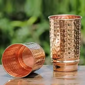 Bouchon de bouteille vintage en cuivre pur ayurvédique, écologique, pour boire, cadeau améliorant la santé, conception anti-fuite, indien - Product Image 4