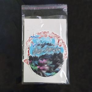 Impresión UV de Alta Calidad, Adhesivo Fuerte, Vinilo Blanco Impermeable, Pegatinas Troqueladas, Embalaje de Bolsas Transparentes Autoadhesivas - Product Image 2
