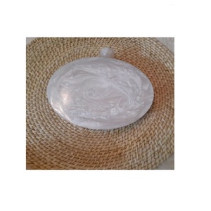 Bolso de mano de resina de moda hecho a mano de último diseño, bolso de mano con marco de monedero de noche, bolso de mujer de resina para mujer en dirección artesanal - Product Image 2