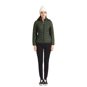 Vestes bouffantes à glissière de qualité supérieure pour femmes pour l'hiver-Prix de gros Vestes bouffantes - Product Image 5